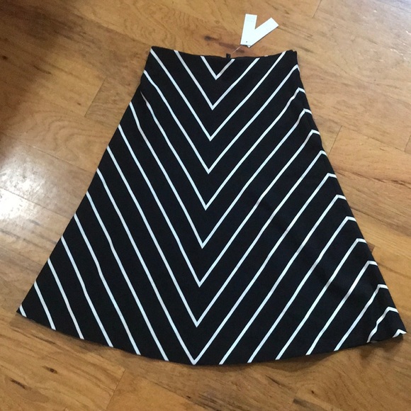 White House Black Market Dresses & Skirts - NWT WHBM Striped Skirt